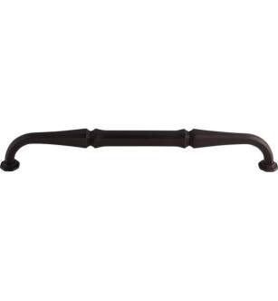 Top Knobs TK346SAB Chareau 12" Center to Center Zinc Alloy Chalet Appliance Cabinet Pull in Sable