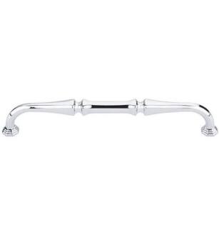 Top Knobs TK343PC Chareau 7" Center to Center Zinc Alloy Chalet Cabinet Pull in Polished Chrome