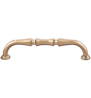 Top Knobs TK342HB Chareau 5" Center to Center Zinc Alloy Chalet Cabinet Pull in Honey Bronze