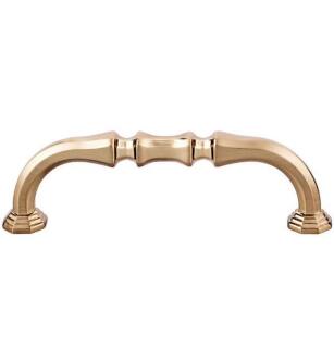 Top Knobs TK341PN Chareau 3 3/4" Center to Center Zinc Alloy Chalet Cabinet Pull in Polished Nickelcloned