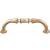 Top Knobs TK341PN Chareau 3 3/4" Center to Center Zinc Alloy Chalet Cabinet Pull in Polished Nickelcloned
