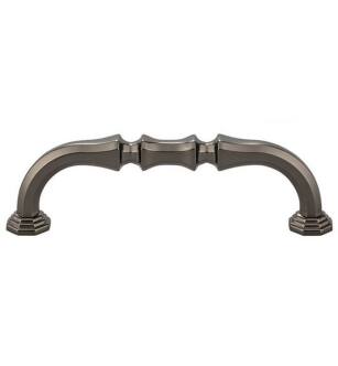 Top Knobs TK341AG Chareau 3 3/4" Center to Center Zinc Alloy Chalet Cabinet Pull in Ash Gray