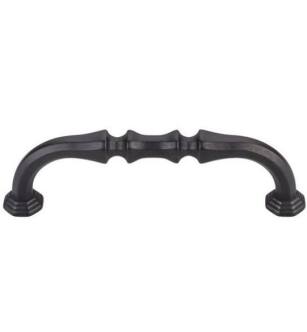 Top Knobs TK341SAB Chareau 3 3/4" Center to Center Zinc Alloy Chalet Cabinet Pull in Sable