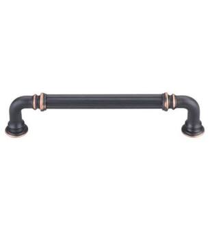 Top Knobs TK323UM Chareau 5" Center to Center Zinc Alloy Reeded Cabinet Pull in Umbrio