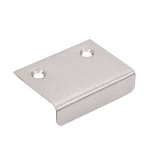 Top Knobs TK102BSN Additions 1 1/4" Center to Center Steel Tab Pull in Brushed Satin Nickel
