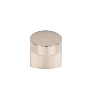 Top Knobs TK3040PN Ellis 1 1/8" Zinc Alloy Finger Shape Hartridge Cabinet Knob in Polished Nickel