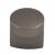 Top Knobs TK3040AG Ellis 1 1/8" Zinc Alloy Finger Shape Hartridge Cabinet Knob in Ash Gray