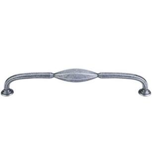 Top Knobs TK233BI Chareau 8 7/8" Center to Center Zinc Alloy D-Shaped Cabinet Pull in Black Iron