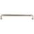Top Knobs TK328PN Chareau 18" Center to Center Zinc Alloy Reeded Appliance Cabinet Pull in Polished Nickel