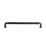 Top Knobs TK327AG Chareau 12" Center to Center Zinc Alloy Reeded Appliance Cabinet Pull in Ash Gray