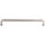 Top Knobs TK327BSN Chareau 12" Center to Center Zinc Alloy Reeded Appliance Cabinet Pull in Brushed Satin Nickel
