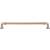 Top Knobs TK325HB Chareau 9" Center to Center Zinc Alloy Reeded Cabinet Pull in Honey Bronze
