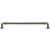 Top Knobs TK325AG Chareau 9" Center to Center Zinc Alloy Reeded Cabinet Pull in Ash Gray