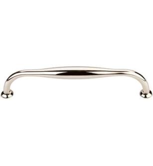 Top Knobs TK383PN Chareau 7 1/2" Center to Center Zinc Alloy Shrewsbury D-Shaped Cabinet Pull in Polished Nickel