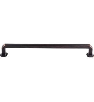 Top Knobs TK292TB Chareau 12" Center to Center Zinc Alloy Emerald Appliance Cabinet Pull in Tuscan Bronze