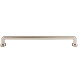 Top Knobs TK292PN Chareau 12" Center to Center Zinc Alloy Emerald Appliance Cabinet Pull in Polished Nickel