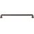 Top Knobs TK292AG Chareau 12" Center to Center Zinc Alloy Emerald Appliance Cabinet Pull in Ash Gray