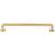 Top Knobs TK290HB Chareau 9" Center to Center Zinc Alloy Emerald Cabinet Pull in Honey Bronze