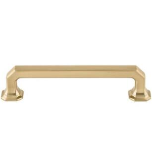 Top Knobs TK288HB Chareau 5" Center to Center Zinc Alloy Emerald Cabinet Pull in Honey Bronze