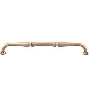 Top Knobs TK344HB Chareau 9" Center to Center Zinc Alloy Chalet Cabinet Pull in Honey Bronze