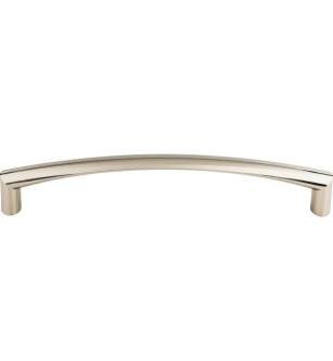 Top Knobs TK141PN Appliance 12" Center to Center Zinc Alloy Griggs Appliance Pull in Polished Nickel