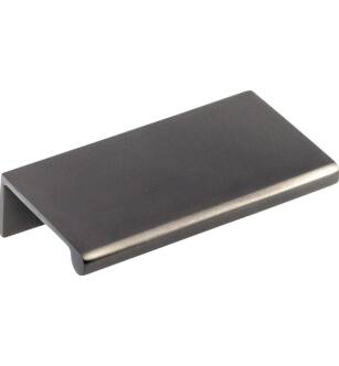 Top Knobs TK501AG Mercer 2" Center to Center Zinc Alloy Europa Tab Cabinet Pull in Ash Gray