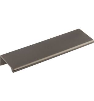 Top Knobs TK503AG Mercer 5" Center to Center Zinc Alloy Europa Tab Cabinet Pull in Ash Gray