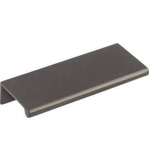 Top Knobs TK502AG Mercer 3" Center to Center Zinc Alloy Europa Tab Cabinet Pull in Ash Gray