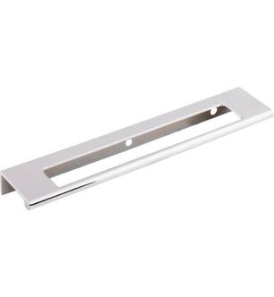 Top Knobs TK522PC Mercer 6" Center to Center Zinc Alloy Europa Cut Out Tab Cabinet Pull in Polished Chrome