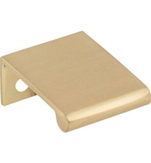 Top Knobs TK500HB Mercer 5/8" Center to Center Zinc Alloy Europa Tab Cabinet Pull in Honey Bronze