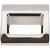 Top Knobs TK615PN Mercer 1 1/8" Center to Center Zinc Alloy Tango Finger Cabinet Pull in Polished Nickel