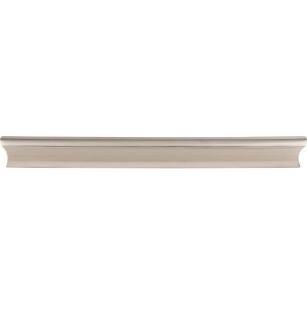 Top Knobs TK556PN Mercer 8" Center to Center Zinc Alloy Glacier Cabinet Pull in Polished Nickel