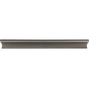 Top Knobs TK556AG Mercer 8" Center to Center Zinc Alloy Glacier Cabinet Pull in Ash Gray