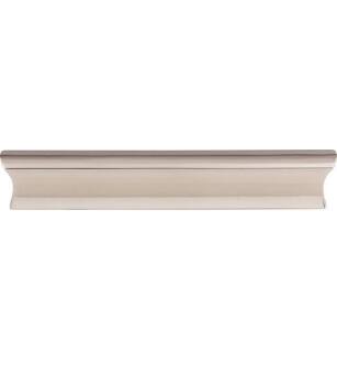 Top Knobs TK554PN Mercer 5" Center to Center Zinc Alloy Glacier Cabinet Pull in Polished Nickel