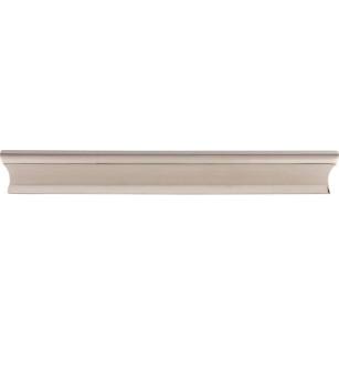 Top Knobs TK555PN Mercer 6" Center to Center Zinc Alloy Glacier Cabinet Pull in Polished Nickel