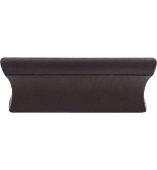 Top Knobs TK552SAB Mercer 2" Center to Center Zinc Alloy Glacier Cabinet Pull in Sable