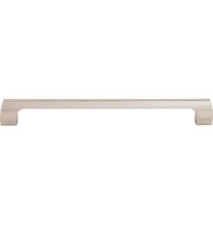 Top Knobs TK548PN Mercer 12" Center to Center Zinc Alloy Holland Appliance Cabinet Pull in Polished Nickel