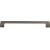 Top Knobs TK548AG Mercer 12" Center to Center Zinc Alloy Holland Appliance Cabinet Pull in Ash Gray