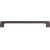 Top Knobs TK548SAB Mercer 12" Center to Center Zinc Alloy Holland Appliance Cabinet Pull in Sable