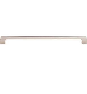 Top Knobs TK547PN Mercer 12" Center to Center Zinc Alloy Holland Cabinet Pull in Polished Nickel