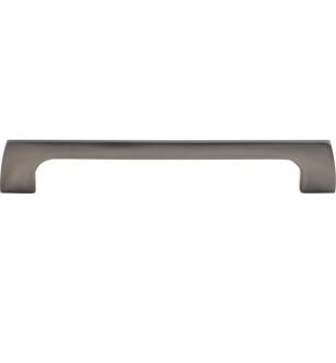 Top Knobs TK545AG Mercer 6 3/8" Center to Center Zinc Alloy Holland Cabinet Pull in Ash Gray