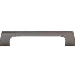 Top Knobs TK544AG Mercer 5 1/8" Center to Center Zinc Alloy Holland Cabinet Pull in Ash Gray