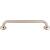 Top Knobs TK595PN Mercer 6 3/8" Center to Center Zinc Alloy Oculus Oval Cabinet Pull in Polished Nickel
