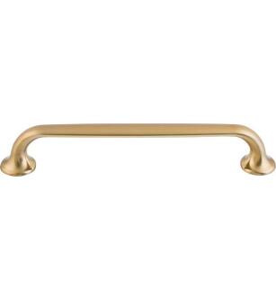 Top Knobs TK595HB Mercer 6 3/8" Center to Center Zinc Alloy Oculus Oval Cabinet Pull in Honey Bronze
