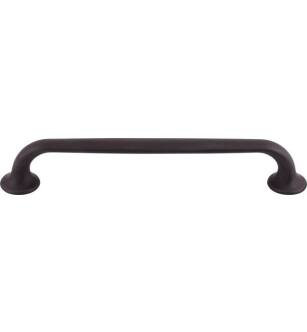 Top Knobs TK595SAB Mercer 6 3/8" Center to Center Zinc Alloy Oculus Oval Cabinet Pull in Sable