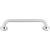 Top Knobs TK594PC Mercer 5 1/8" Center to Center Zinc Alloy Oculus Oval Cabinet Pull in Polished Chrome
