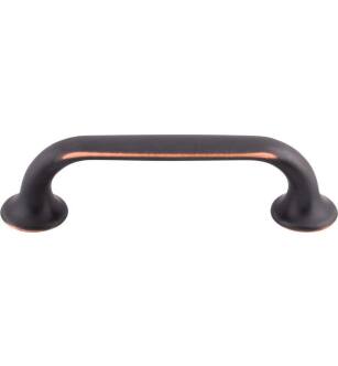 Top Knobs TK593UM Mercer 3 3/4" Center to Center Zinc Alloy Oculus Oval Cabinet Pull in Umbrio