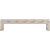 Top Knobs TK562PN Mercer 5 1/8" Center to Center Zinc Alloy Quilted Cabinet Pull in Polished Nickel
