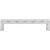 Top Knobs TK562PC Mercer 5 1/8" Center to Center Zinc Alloy Quilted Cabinet Pull in Polished Chrome