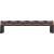 Top Knobs TK562UM Mercer 5 1/8" Center to Center Zinc Alloy Quilted Cabinet Pull in Umbrio